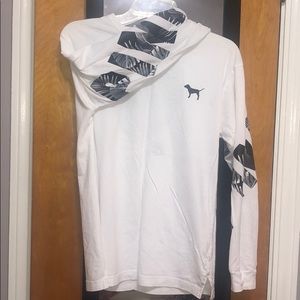 White PINK shirt w/ cut out back